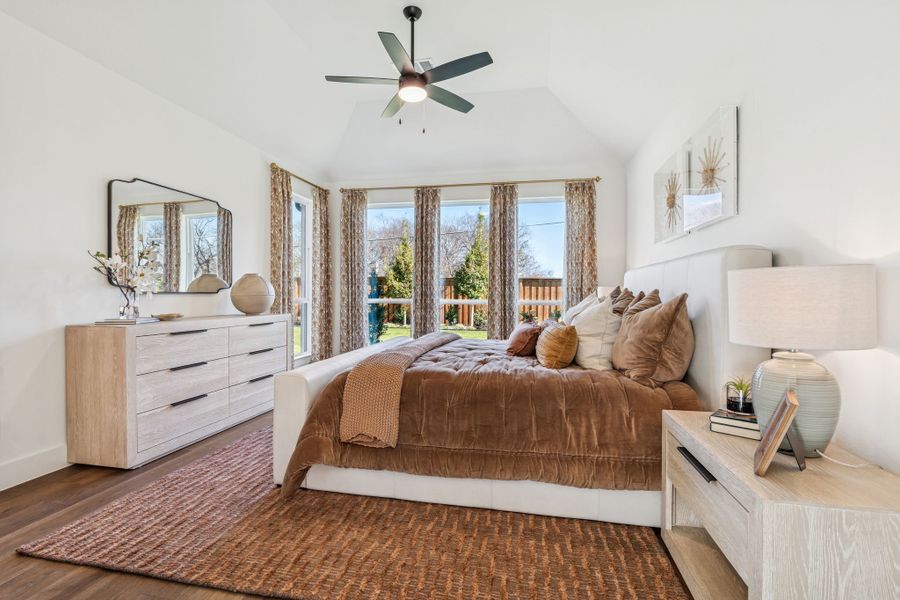 Furnished interior in a model home at Lakewood Village in Lakewood Village (Image 22).