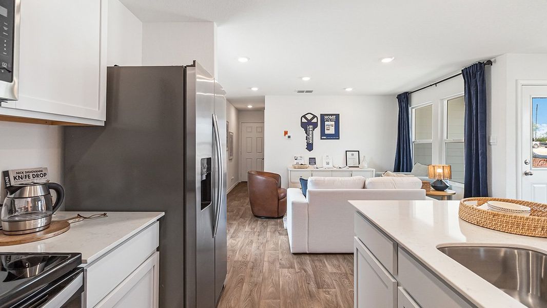 Furnished interior in a model home at Sonora in San Antonio (Image 9).