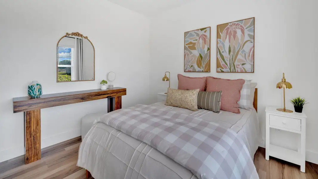 Furnished interior in a model home at Serenity Cove in Morristown (Image 25).