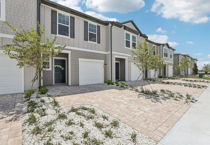 Front exterior of a home in the Catamaran Cove community, located in Rockledge, FL (Image 3). Front exterior of a home in the Catamaran Cove community, located in Rockledge, FL (Image 3).