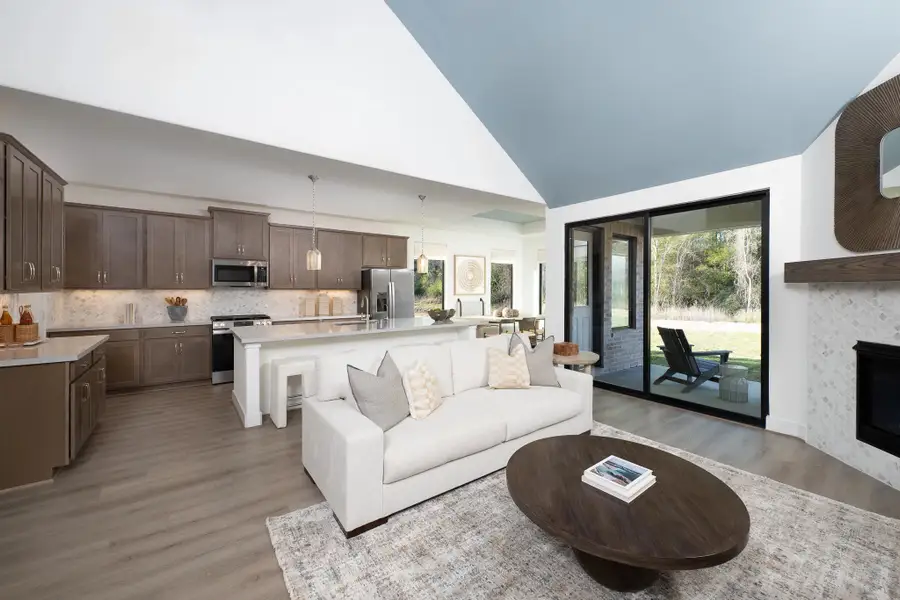 Furnished interior in a model home at Katy Lakes 50FT in Katy (Image 5). Furnished interior in a model home at Katy Lakes 50FT in Katy (Image 5).