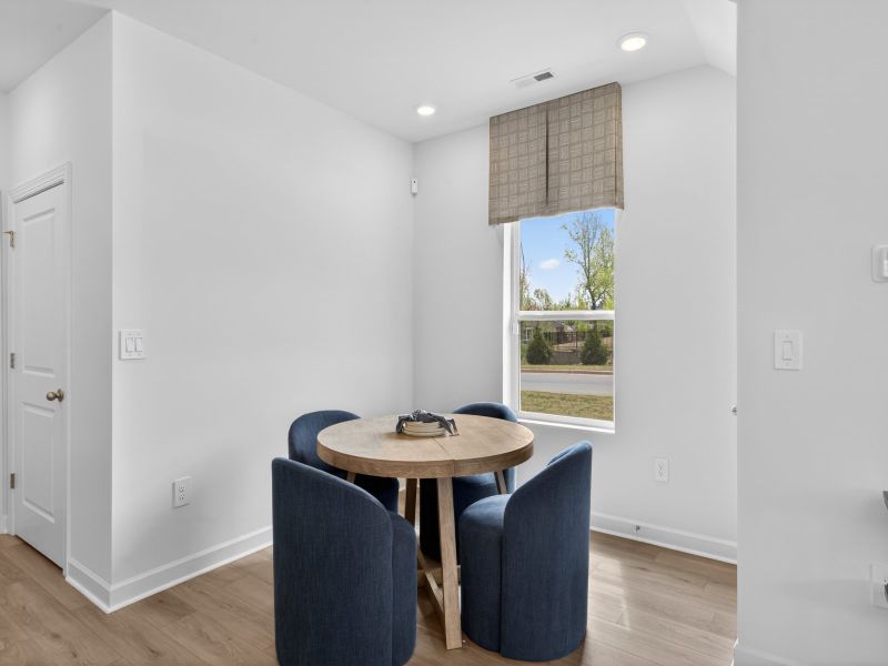 Furnished interior in a model home at Nolen Farm in Gastonia (Image 6).