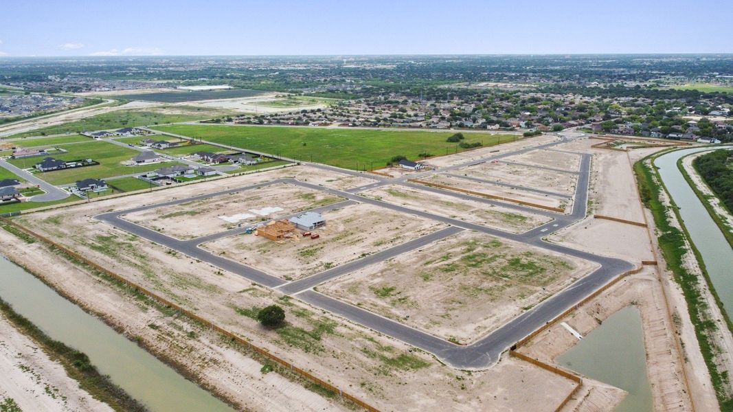 Site preparation and early development at Northwood Trails in Mcallen, TX (Image 47).