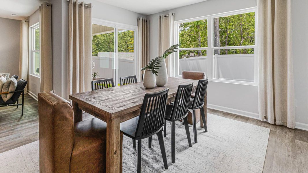 Furnished interior in a model home at Vineyard Trail in Jacksonville (Image 14).