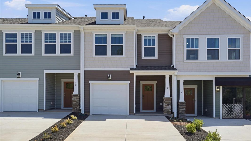 Front exterior of a home in the Marion Square community, located in Greenville, SC (Image 3).