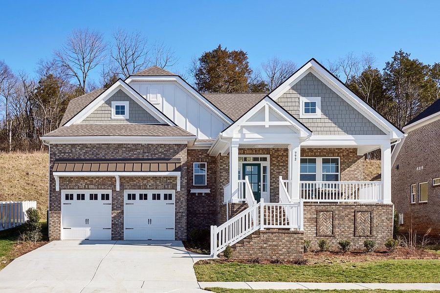 Front exterior of a home in the Campbell Crossing community, located in Hendersonville, TN (Image 1). Front exterior of a home in the Campbell Crossing community, located in Hendersonville, TN (Image 1).