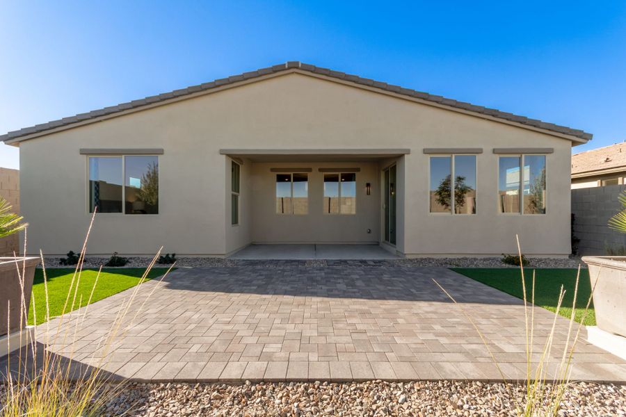 Exterior details of a home in Agave Springs at Teravalis, Buckeye (Image 15).