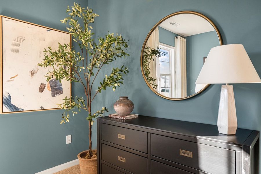 Furnished interior in a model home at Hoke Loop Ridge in Fayetteville (Image 17). Furnished interior in a model home at Hoke Loop Ridge in Fayetteville (Image 17).