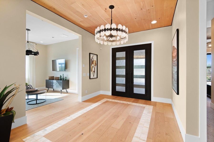 Furnished interior in a model home at Estates at Kings Ranch in Gold Canyon (Image 5).