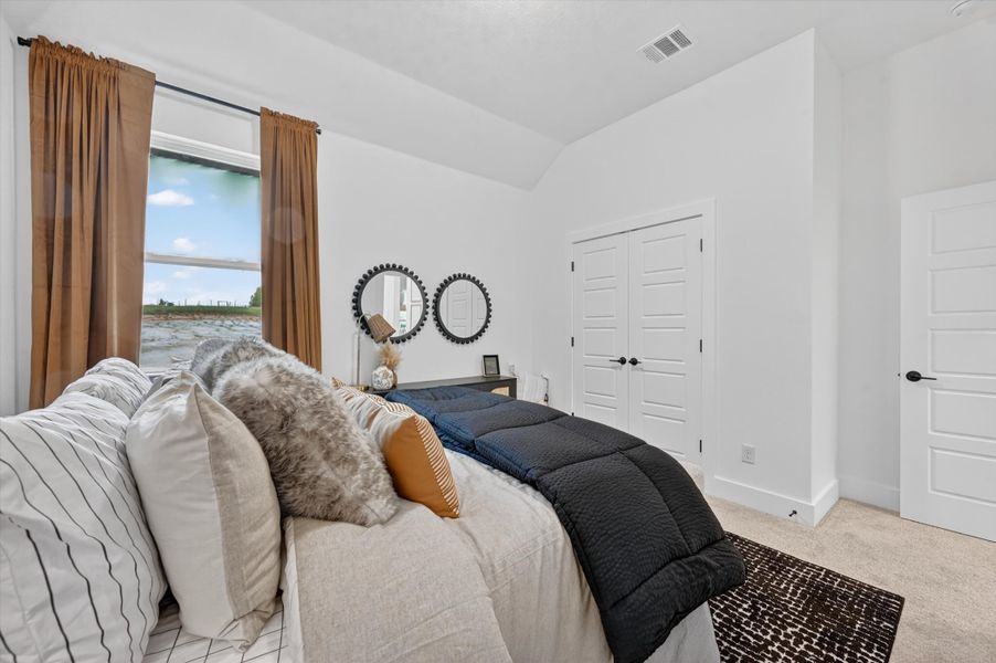 Furnished interior in a model home at Zion Valley in Poolville (Image 23).
