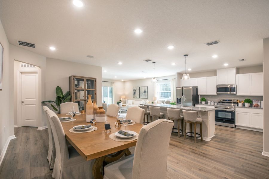 Furnished interior in a model home at Marion Oaks in Ocala (Image 6).