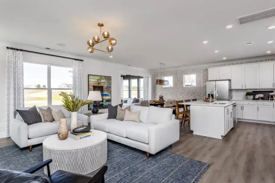 Furnished interior in a model home at Paisley Pointe in Boiling Springs (Image 21).