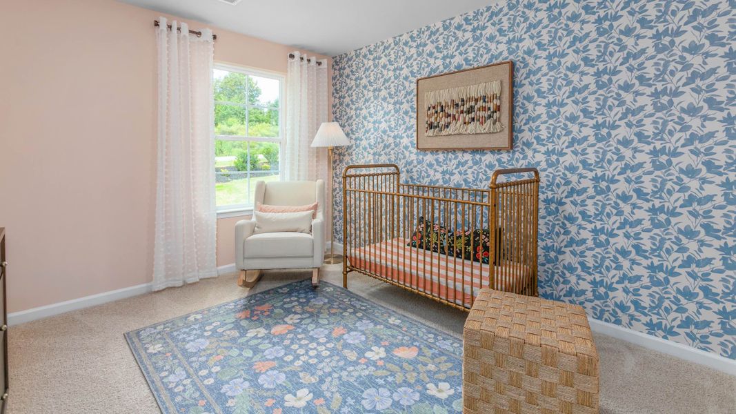 Furnished interior in a model home at Owens Ridge in Lexington (Image 20).