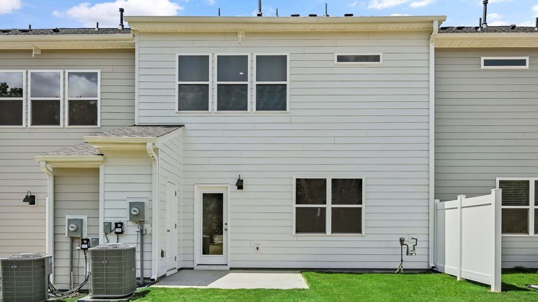 Front exterior of a home in the The Townes Park community, located in Apex, NC (Image 9). Front exterior of a home in the The Townes Park community, located in Apex, NC (Image 9).