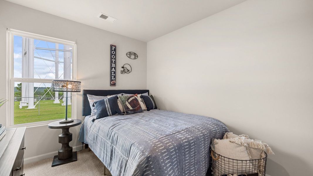 Furnished interior in a model home at Laurel Park Townhomes in Hephzibah (Image 21).