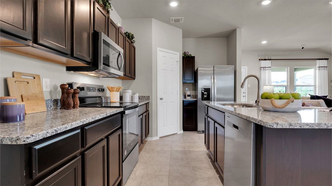 Furnished interior in a model home at Reynolds Crossing in Killeen (Image 7).