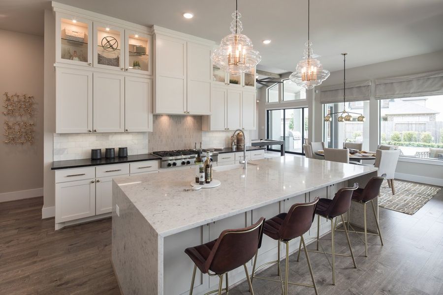 Furnished interior in a model home at Cross Creek Ranch in Fulshear (Image 9). Furnished interior in a model home at Cross Creek Ranch in Fulshear (Image 9).