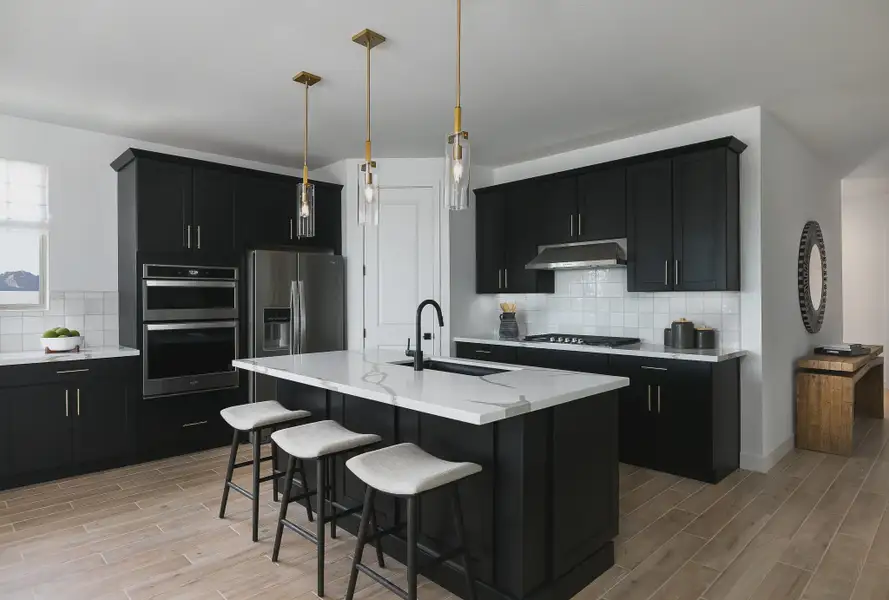 Furnished interior in a model home at Aloravita in Peoria (Image 4).