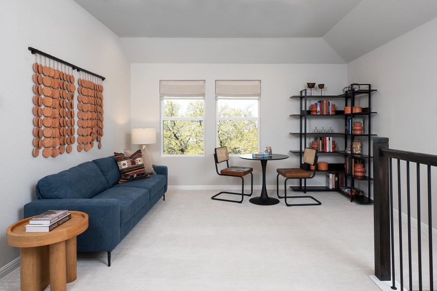 Furnished interior in a model home at La Cima in San Marcos (Image 17). Furnished interior in a model home at La Cima in San Marcos (Image 17).