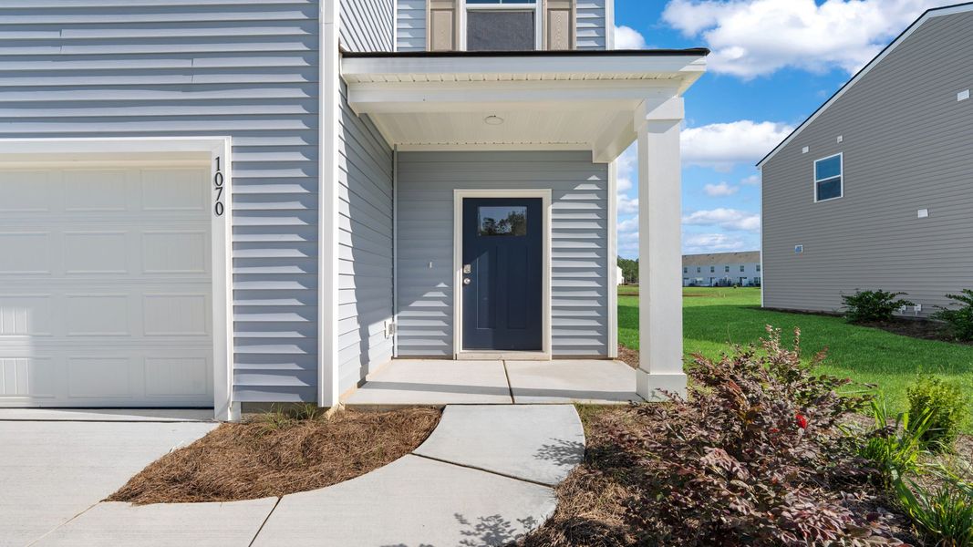 Exterior details of a home in The Pines at New Hampstead, Savannah (Image 5).