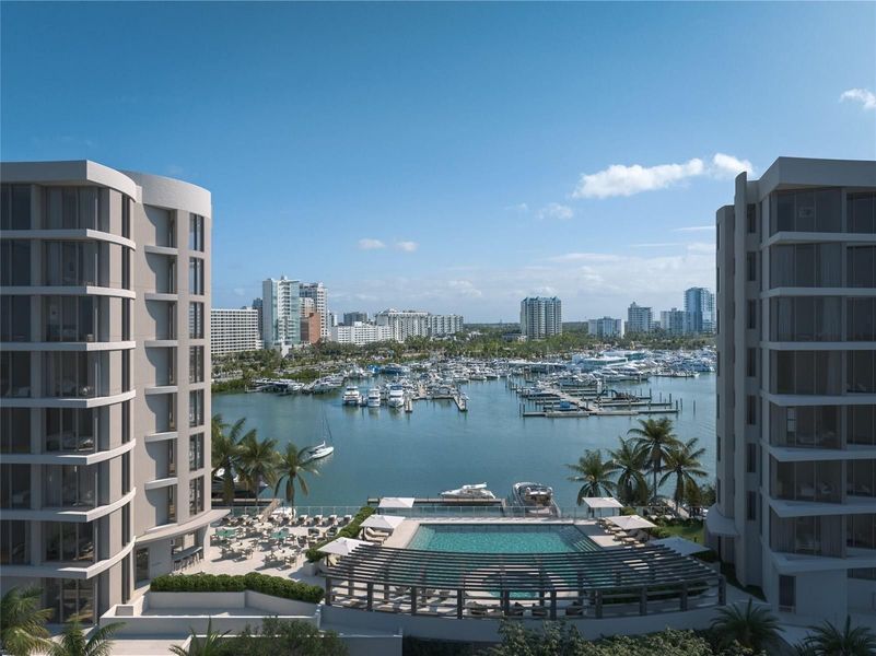 Pool/Bay View