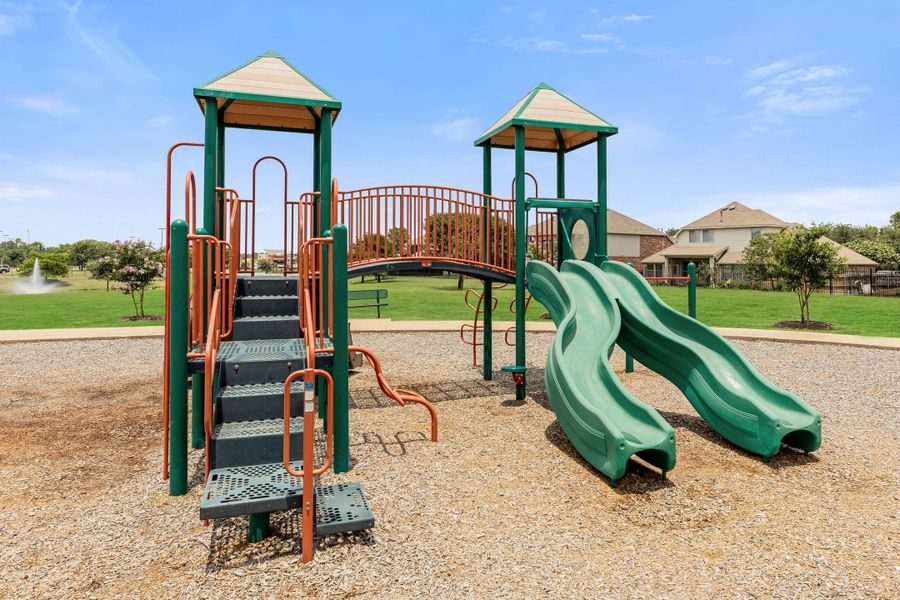 Fox Hollow Playground. New Homes in Forney, TX