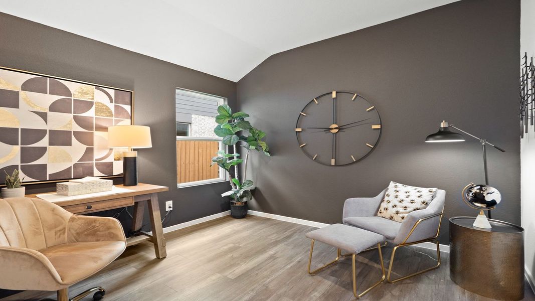 Furnished interior in a model home at Sunterra in Katy (Image 18). Furnished interior in a model home at Sunterra in Katy (Image 18).