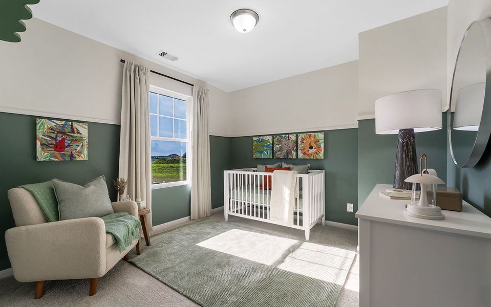 Furnished interior in a model home at Austin Point in Richmond (Image 17). Furnished interior in a model home at Austin Point in Richmond (Image 17).