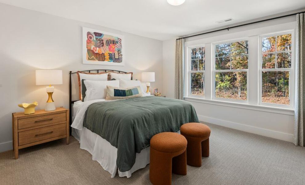 Furnished interior in a model home at Alexander Landing in Mint Hill (Image 25). Furnished interior in a model home at Alexander Landing in Mint Hill (Image 25).