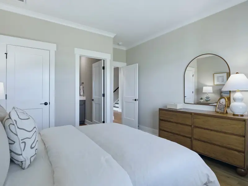 Furnished interior in a model home at Barrow Meadows in Zebulon (Image 10).
