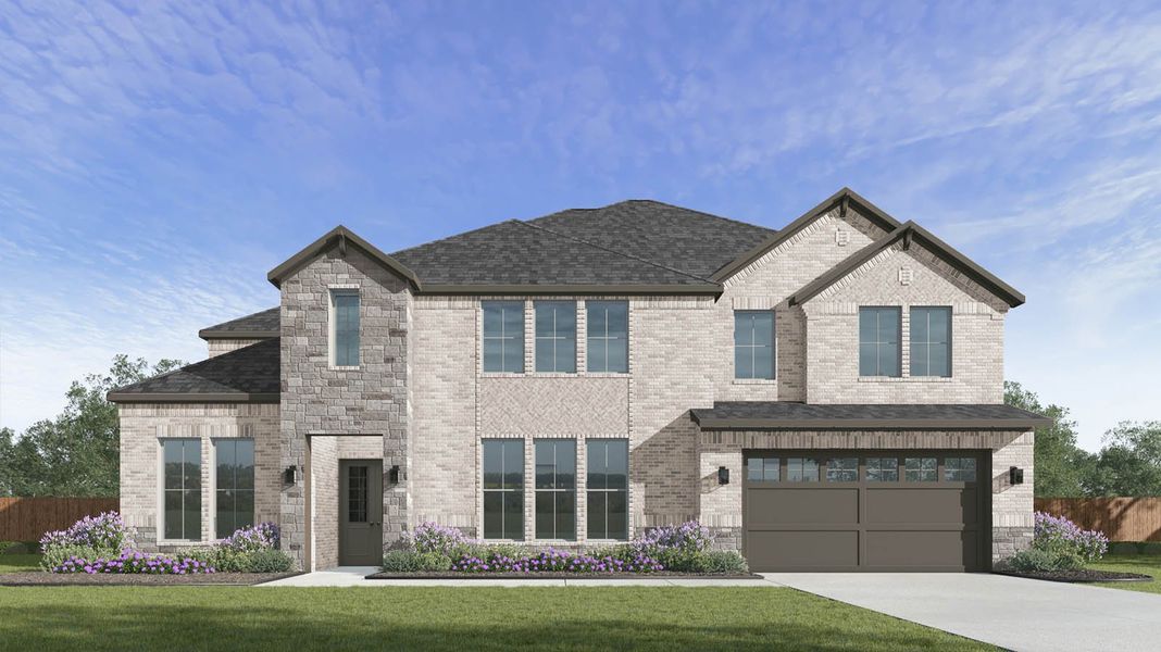 Front exterior of a home in the Friendswood Trails community, located in Friendswood, TX (Image 3).