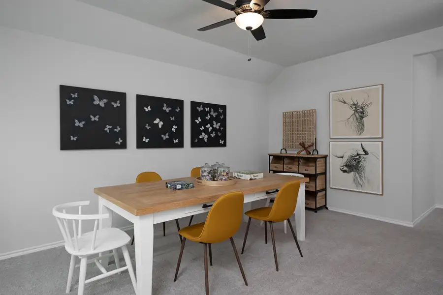 Furnished interior in a model home at Arcadia Ridge in San Antonio (Image 10).