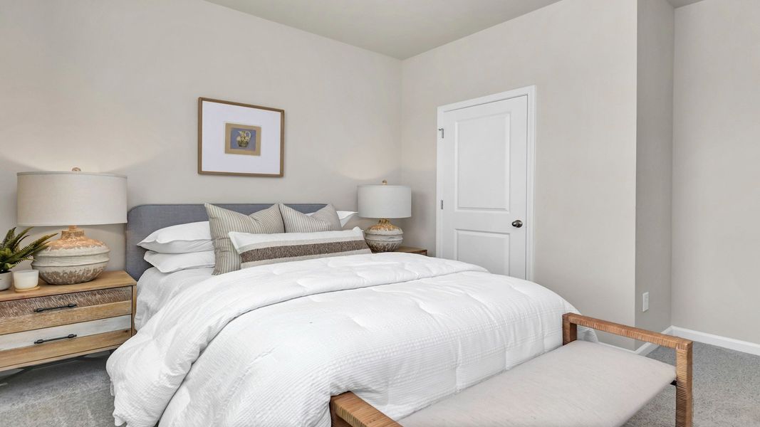 Furnished interior in a model home at Mulberry Landing in Orangeburg (Image 24).