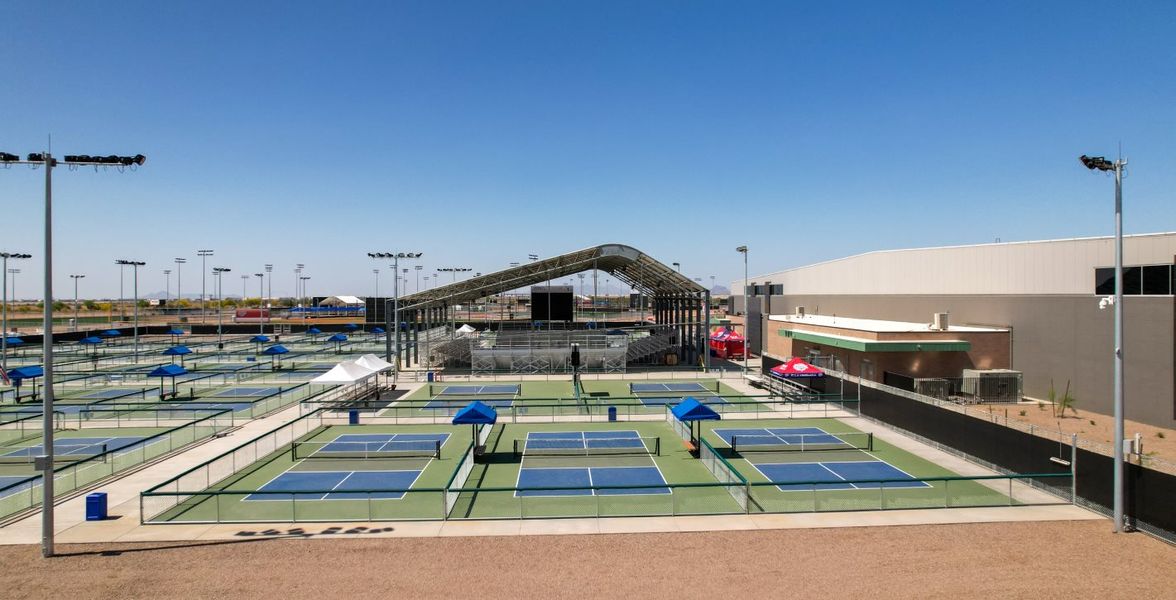 Pickleball courts