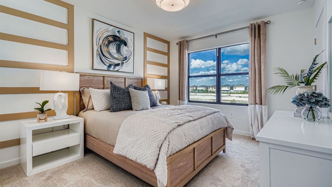 Furnished interior in a model home at Baywood II in Florida City (Image 21).