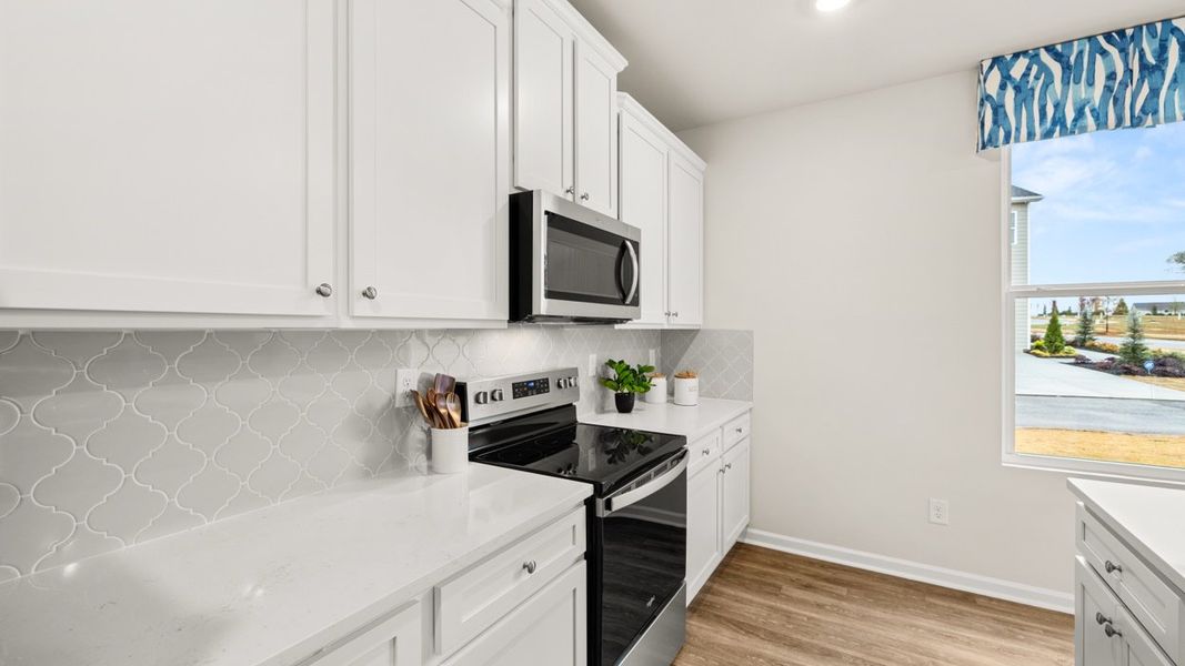 Furnished interior in a model home at Brookland Commons in Monroe (Image 15).