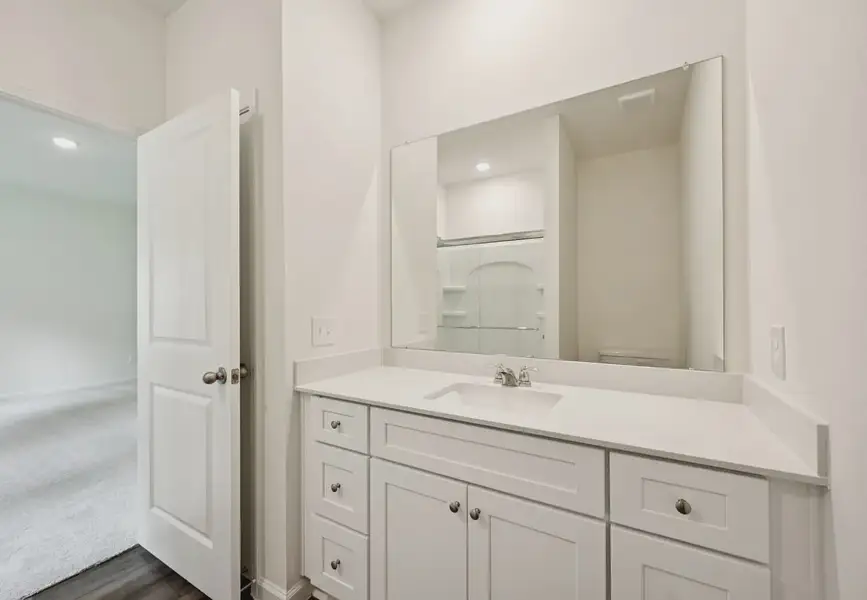 Furnished interior in a model home at Vista Walk in Dade City (Image 8).