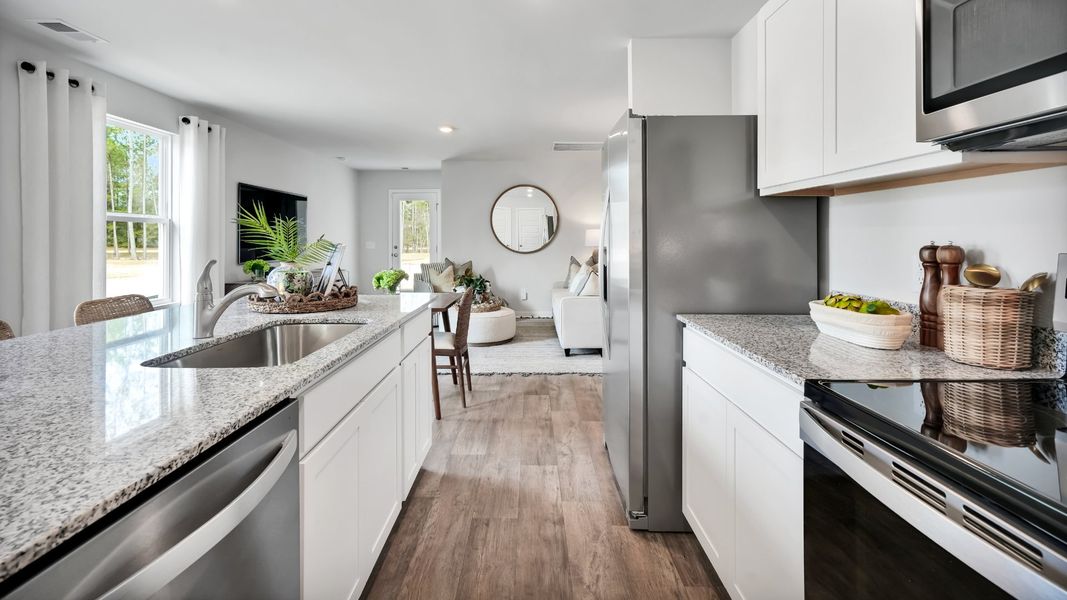 Furnished interior in a model home at Lockwood Landing in Supply (Image 11). Furnished interior in a model home at Lockwood Landing in Supply (Image 11).