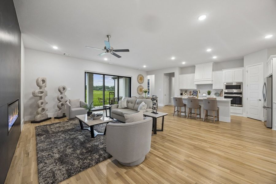 Furnished interior in a model home at Emerson Farms in Rockwall (Image 25). Furnished interior in a model home at Emerson Farms in Rockwall (Image 25).