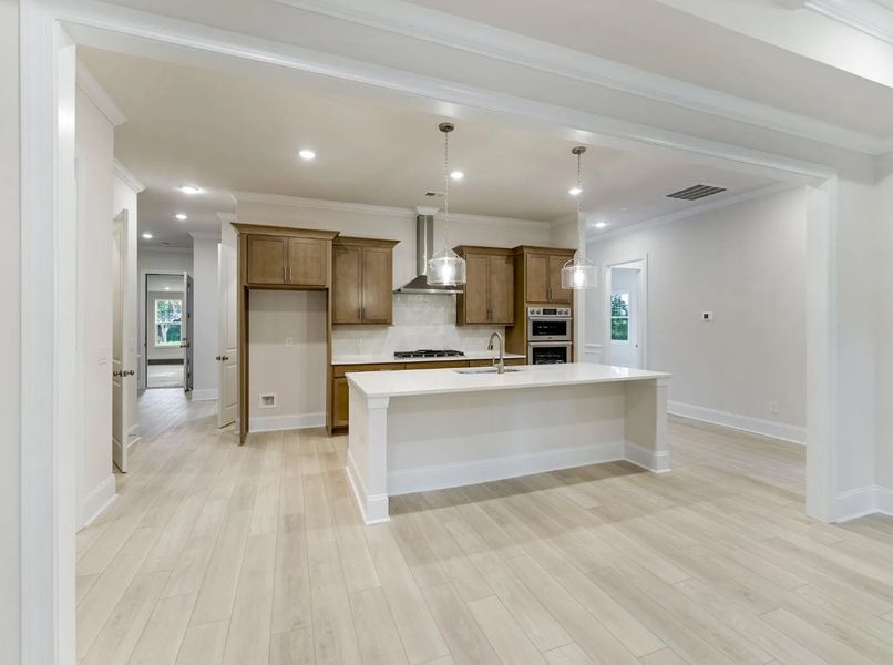 Furnished interior in a model home at Mount Vintage in North Augusta (Image 13).