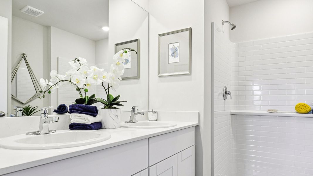 Close-up of interior finishes in a home at Asher Park, Lehigh Acres (Image 39).