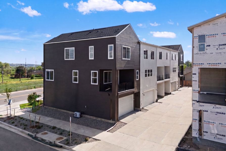 Front exterior of a home in the Berkeley Villas community, located in Denver, CO (Image 3). Front exterior of a home in the Berkeley Villas community, located in Denver, CO (Image 3).