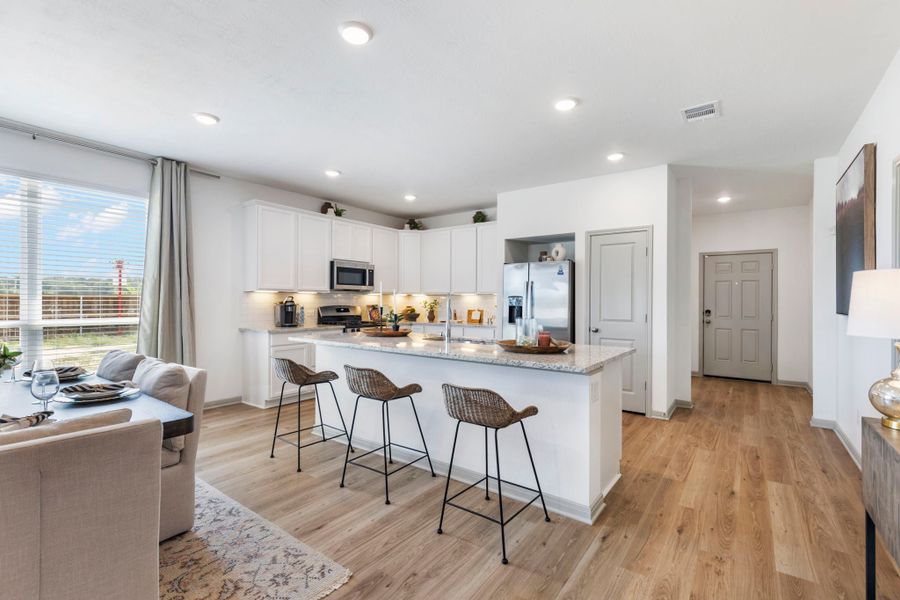Furnished interior in a model home at Sterling Ridge in Huntsville (Image 6).