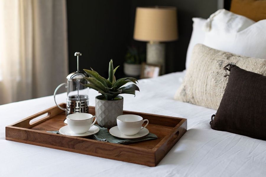 Furnished interior in a model home at McAllister Pointe in Richmond Hill (Image 6).