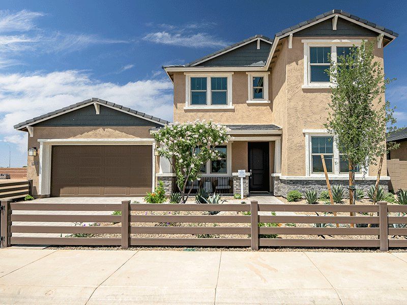 Front exterior of a home in the Fire Sky at Alamar community, located in Avondale, AZ (Image 3).