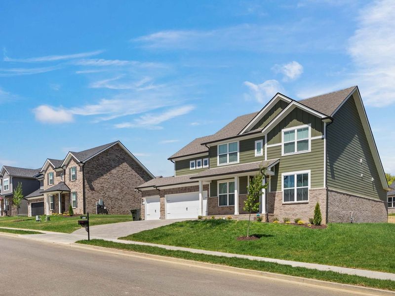 Front exterior of a home in the Carellton community, located in Gallatin, TN (Image 24).