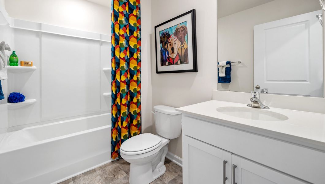 Furnished interior in a model home at Lakestone in Woodruff (Image 5). Furnished interior in a model home at Lakestone in Woodruff (Image 5).