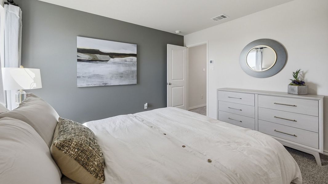 Furnished interior in a model home at Arbor Trails South in Princeton (Image 52).