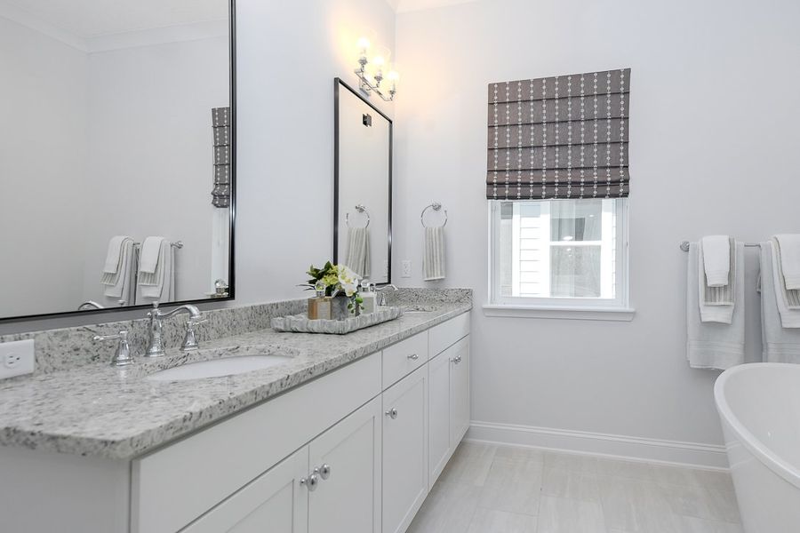 Furnished interior in a model home at Heritage Trace in Nocatee in Ponte Vedra (Image 32). Furnished interior in a model home at Heritage Trace in Nocatee in Ponte Vedra (Image 32).