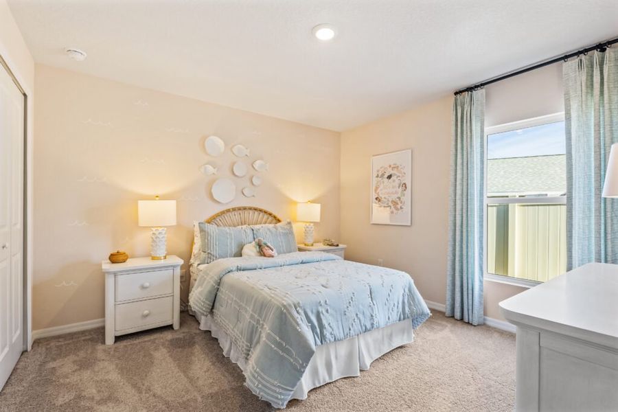 Furnished interior in a model home at Spring Hill in Spring Hill (Image 29).